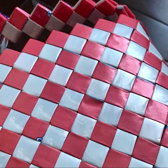 Glossy Upcycled Pixel Purse - Picture 4 of 10